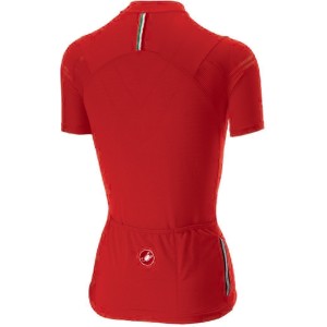 Maglia Castelli Donna Promessa 2 Jersey Fz - Red Castelli
