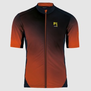 Knife Karpos Jump Jersey - Morocco Blue/Tangerine