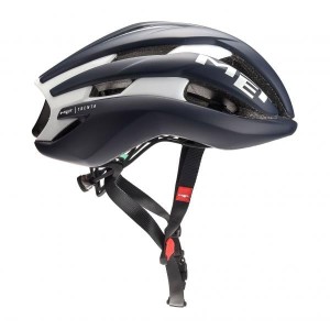 Casco Met Trenta - Blu Scuro/Bianco Met