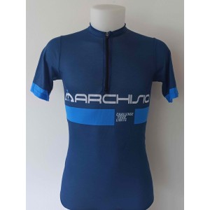Maglia Gsg Check Point Team Marchisio - Blu/Azzurro Marchisio Bici