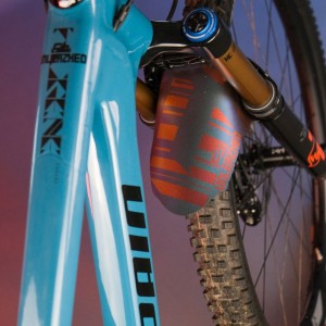 Parafango Unleazhed Mudguard M01 Logo Violet/Green-Red/Gold Unleazhed