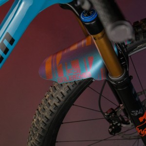 Parafango Unleazhed Mudguard M01 Logo Violet/Green-Red/Gold Unleazhed