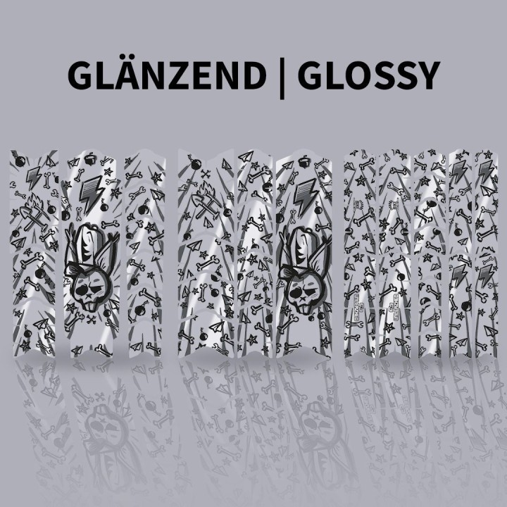 Protection Foil BP01 Unleazhed Serfaus Fiss Ladis Black Glossy Unleazhed