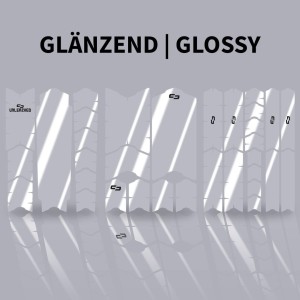 Protection Foil Unleazhed BP01 E-Frame XXL  Transparent Glossy