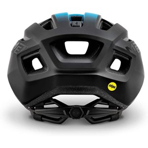 Casco Met Vinci Mips® - Nero/Blu Cyan Met