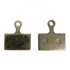 Pastiglie Freno Resina Shimano K05S - Base Acciaio (Sostituisce K03S)
