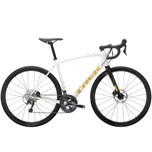 Bicicletta Trek Domane AL 4 Disc - Era White/Carbon Smoke 2022/23 Trek Bikes