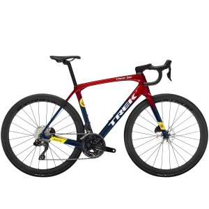 Bicicletta Trek Domane SLR 6 Gen 4 - Metallic Red Smoke to Blue Smoke Fade 2023 Trek Bikes