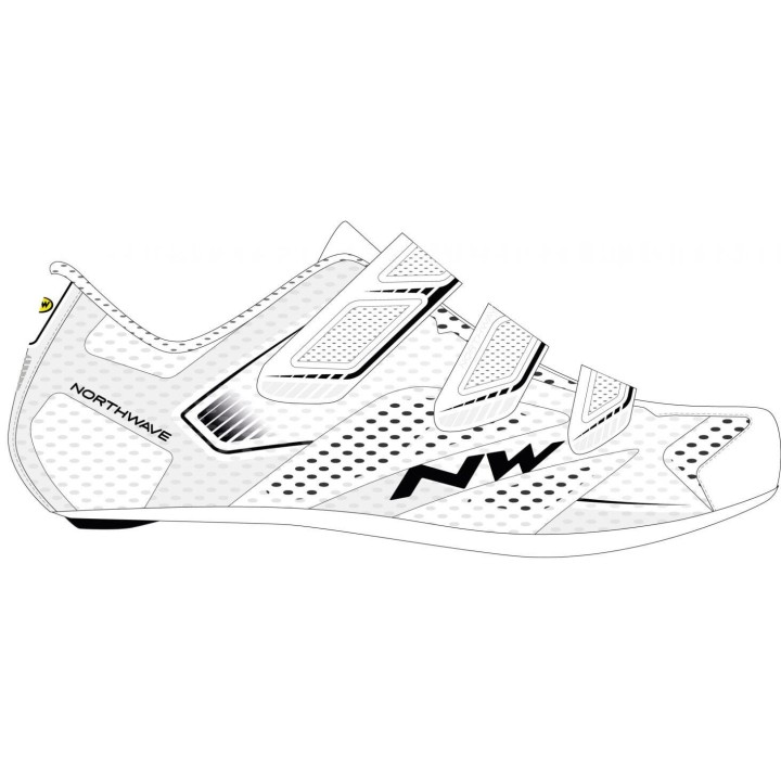 Scarpe Northwave Sonic 2 White-Black Northwave