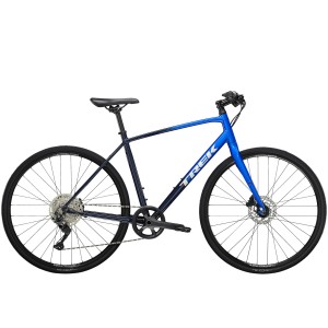 Bicicletta Trek FX 3 Disc - Alpine Blue to Deep Dark Blue Fade 2023 Trek Bikes