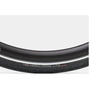 Pneumatico ibrido Bontrager H2 Hard-Case Lite Reflective 700x35mm - Black/Reflective Bontrager
