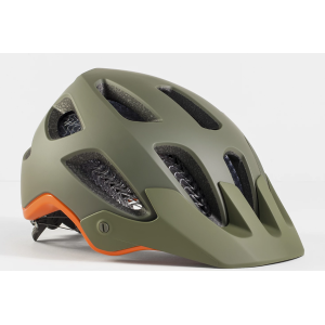 Casco Mtb Bontrager Rally WaveCel - Olive Grey/Roarange Opaco