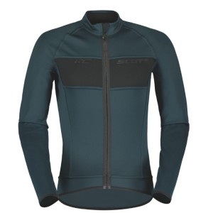 Giacca Scott Rc Warm Reversible WB - Black/Aruba Green Scott