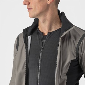 Giacca Castelli Alpha RoS 2 Jacket - Nickel Gray/Black Reflex Castelli
