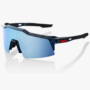 Glasses 100% SPEEDCRAFT SL - Black Holographic/Hiper Blue