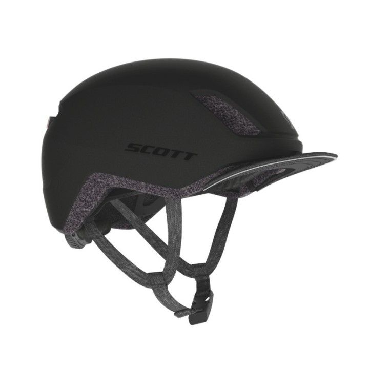 Casco Scott Il Doppio Plus - Granite Black Scott