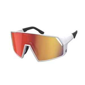 Sunglasses Scott Pro Shield - White matt/Red chrome