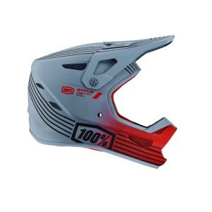 Helmet 100% Status - Caltec / Gray