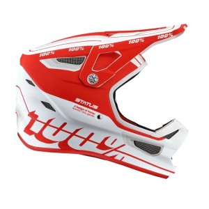 Helmet 100% Status - Topenga Red / White