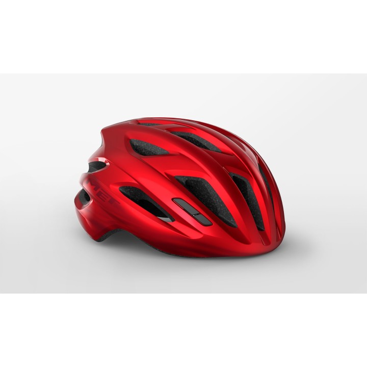 Casco Met Idolo - Rosso Metallizzato Met