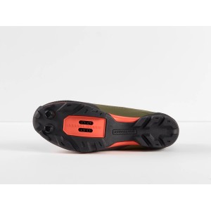 Scarpe Mtb Bontrager Foray - Olive Grey/Radioactive Orange Bontrager