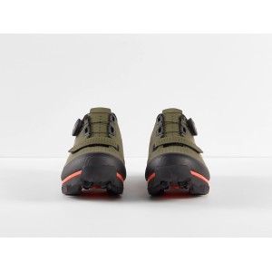 Scarpe Mtb Bontrager Foray - Olive Grey/Radioactive Orange Bontrager