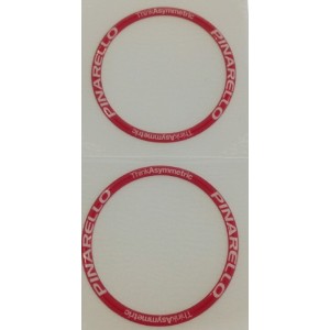 Stickers Bb Red Most per Pinarello F10-F12-F-Prince - Set da 2 Pezzi Pinarello