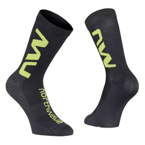 Calze Northwave Extreme Air Black/Yellow Fluo Northwave