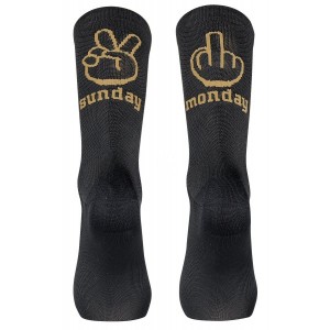 Calze Northwave Sunday Monday Black/Gold