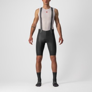 Salopette Pantaloncino Castelli Free Aero Rc Bibshort - Black