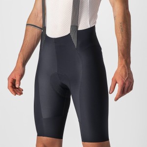 Salopette Pantaloncino Castelli Free Aero Rc Bibshort - Black Castelli