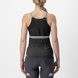 Top Castelli Donna Bavette - Light Black/Ivory Castelli