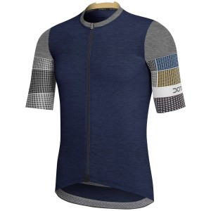 Maglia Dotout Stripe jersey - Melange Blue