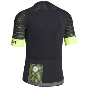 Maglia Dotout Hybrid Jersey - Black/Fluo Yellow Dotout