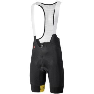 Salopette Corta Dotout Team Bib Short - Black/Fluo Yellow