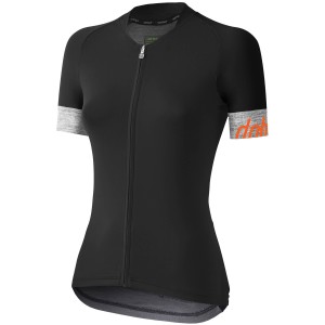 Maglia Donna Dotout Crew W Jersey - Black/Melange Light Grey Dotout