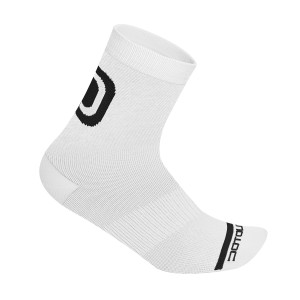 Socks Dotout Logo - White