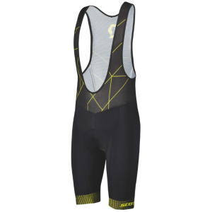 Salopette Pantaloncino Scott RC Team ++ - Black/Sulphur Yellow