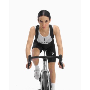 Salopette Corta Donna Pinarello F7 - Black Pinarello
