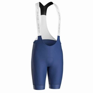 Pantaloncino with Bretelle GSG Pordoi - Blue