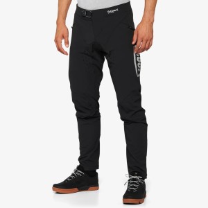 Pantalone Lungo 100% R-CORE X - Black/White 100%