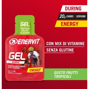 Enervit Sport Gel Durante Gusto Frutti Tropicali 25ml. Enervit
