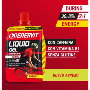 Gel Energetico Enervit Liquid Gel Limone 60 ml Enervit