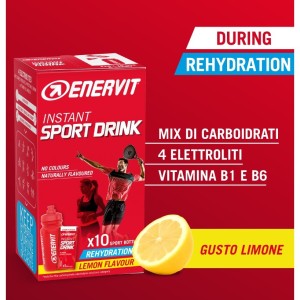 Enervit Instant Sport Drink Limone 10 buste Enervit