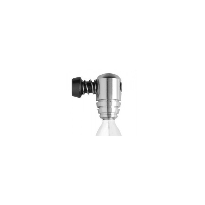 Gonfleur De Cartouches CO2 Barbieri Jet Set - Rose 4 Cm - Compatible Valves Presta & Schrader - Jusqu'à 7 Bars