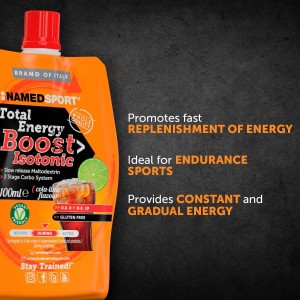 Named Total Energy Boost Isotonic Cola/Lime 100ml Named