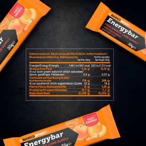 Named Energybar Albicocca 35gr