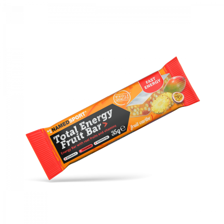 Named Total Energy Fruit Bar Fruit Caribe 35gr Named