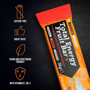 Named Total Energy Fruit Bar Fruit Caribe 35gr Named