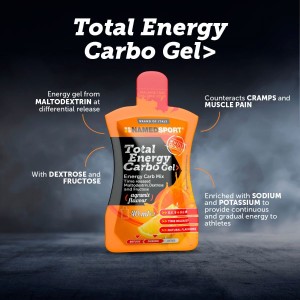 Named Total Energy Carbo Gel Agrumix 40ml Named
